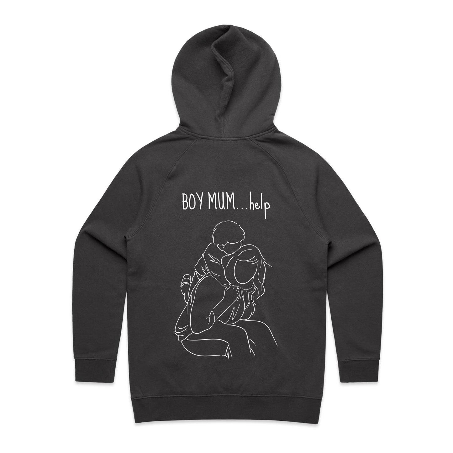 Boy Mum....Help - Women's Supply Hood