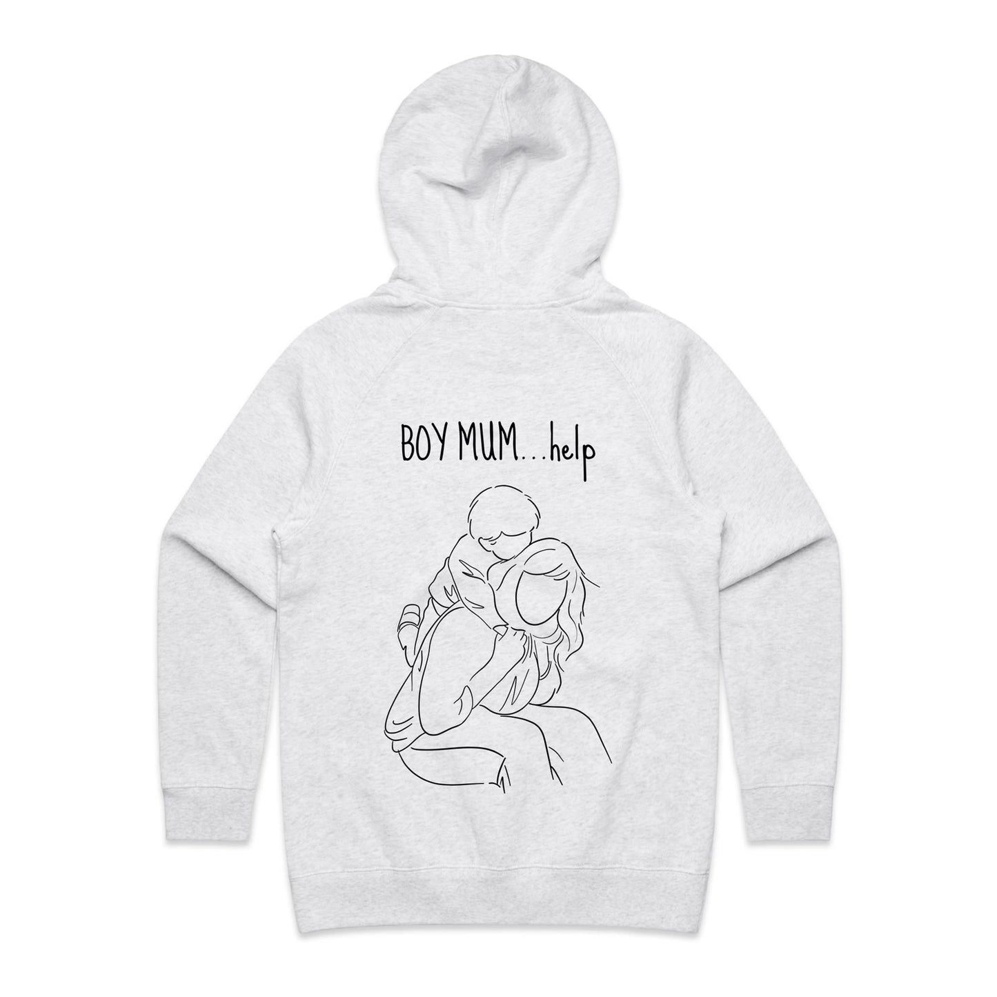 Boy Mum....Help - Women's Supply Hood