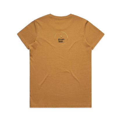 Mum Heart - Women's Maple Tee