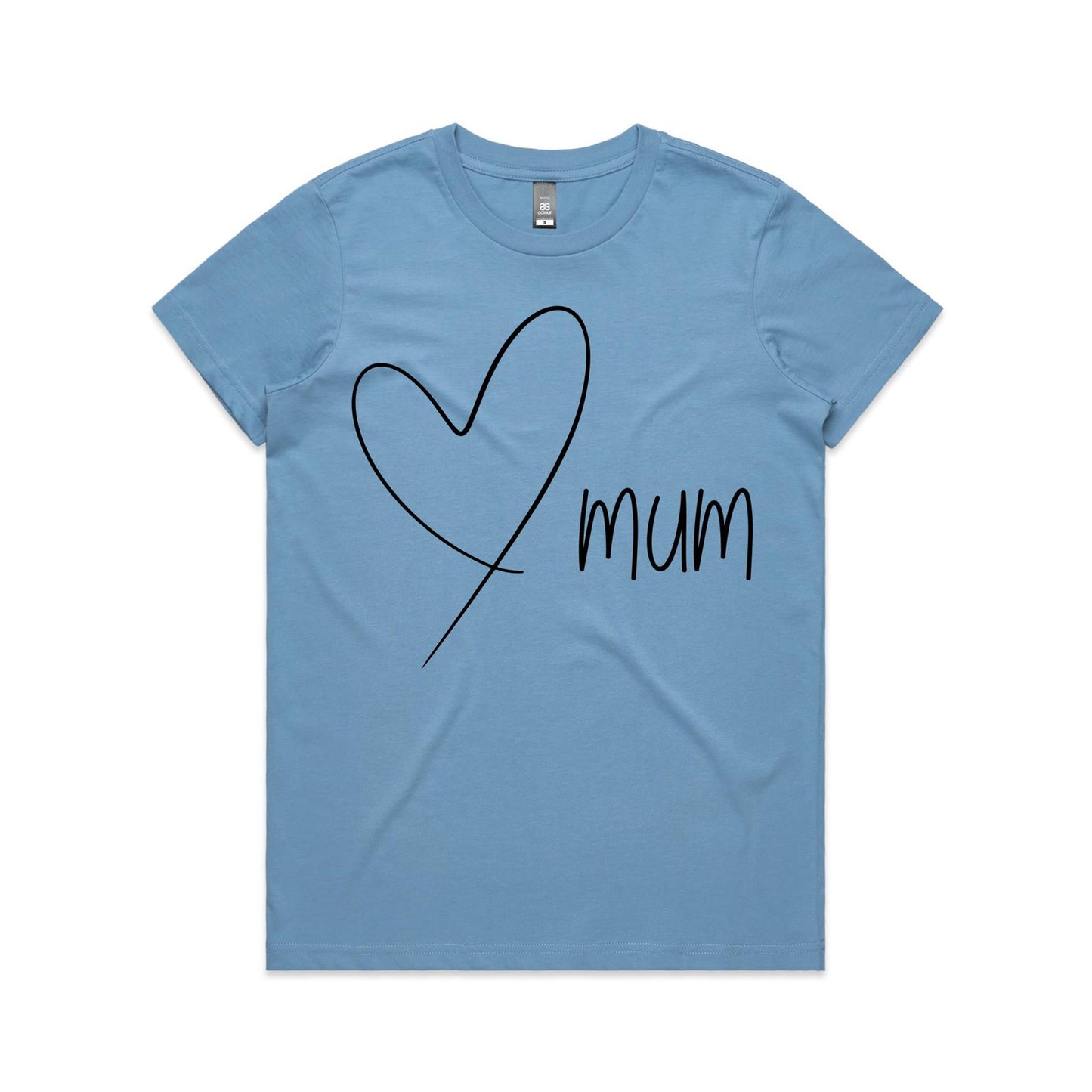 Mum Heart - Women's Maple Tee