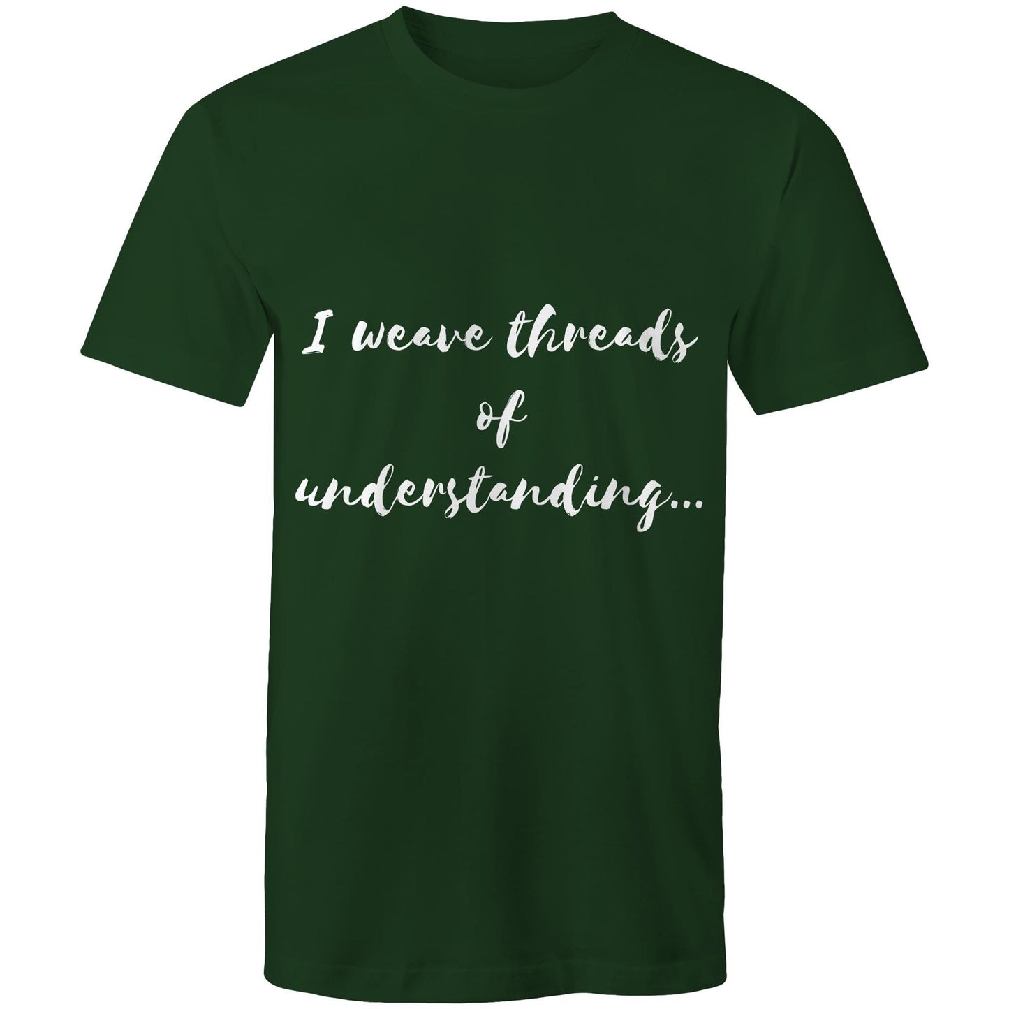 I weave threads of understanding - Mens T-Shirt