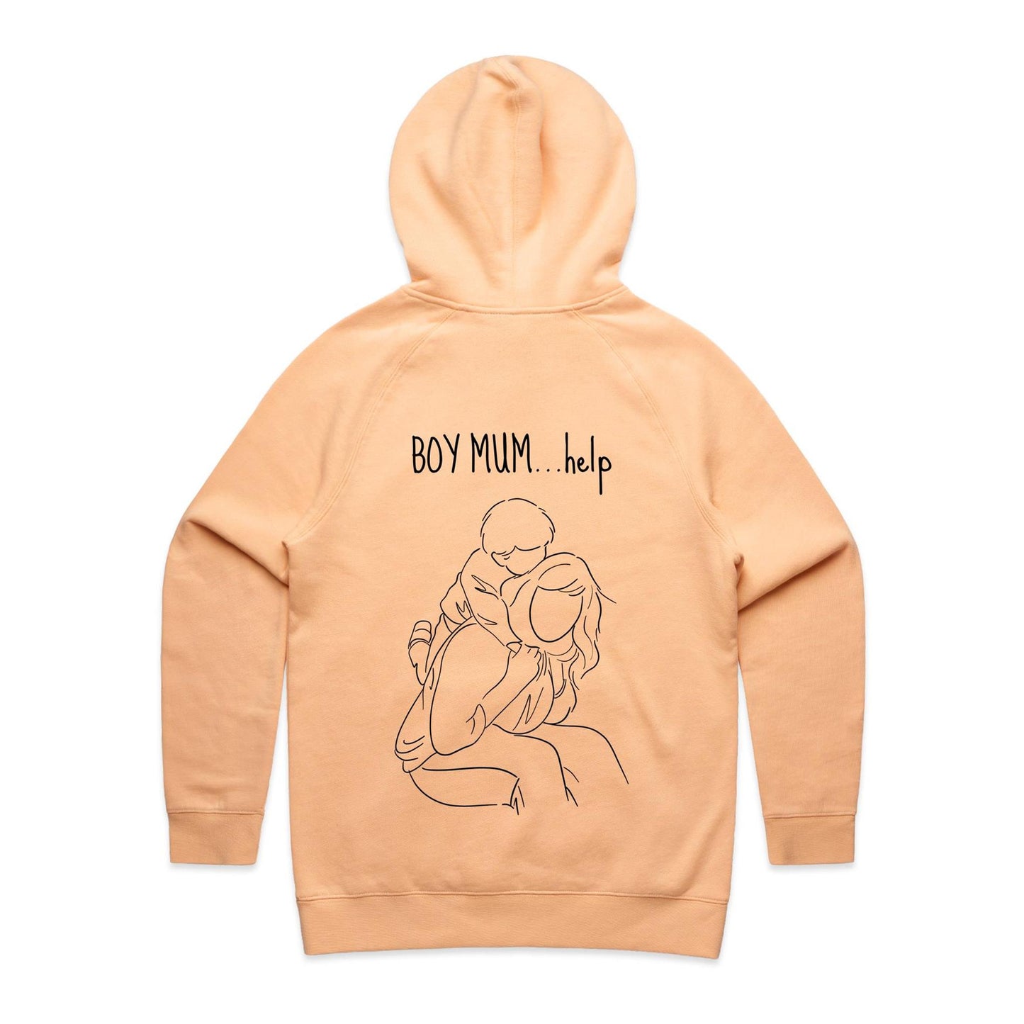 Boy Mum....Help - Women's Supply Hood