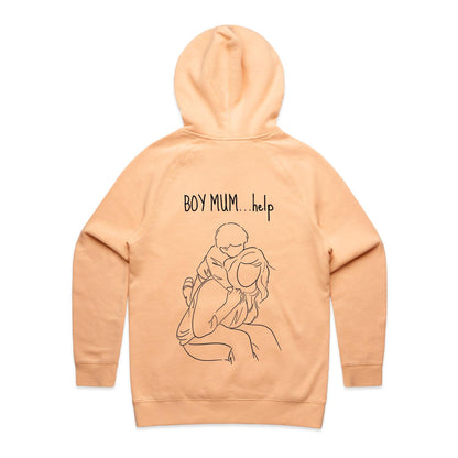 Boy Mum....Help - Women's Supply Hood